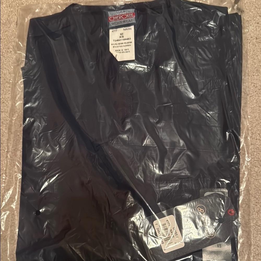 Cherokee Unisex Navy Scrub Set